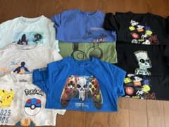 男の子用 Tシャツ 130cm (7–8歳) 9枚セットのサムネイル