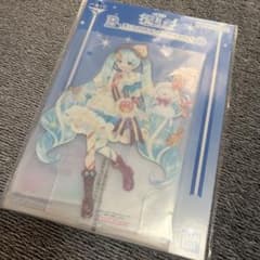 雪ミク 2026 ビッグアクリルスタンド ◇ 一番くじ 雪ミク B賞 - メルカリ