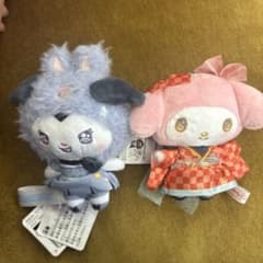 「スクバ用」サンリオ マスコット ぬいぐるみ 2点セットのサムネイル
