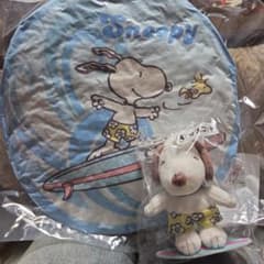 ローソン　一番くじSnoopy サーフィン クッション マスコット セットのサムネイル