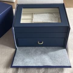 ヴァンドーム青山 ジュエリーボックス 非売品 ネイビー 未使用品