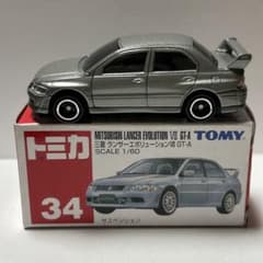 トミカNo.34 三菱 ランサーエボリューション VII GT-A - メルカリ