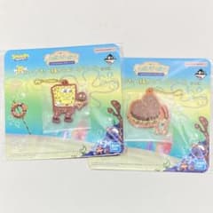 スポンジボブ　一番くじ　スポンジ・ボブ　プランクトン　ラバーチャーム