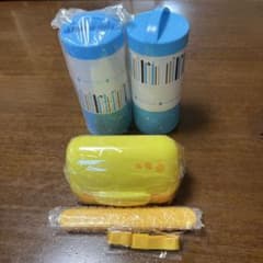 弁当箱 3種セット ブルー イエローのサムネイル