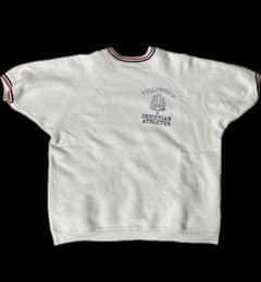 60s 70s チャンピオン フロッキー スウェット 半袖 Champion 半袖 60s