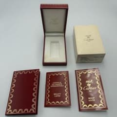 カルティエ Cartier ライター用 空箱 保証書 説明書 セット 純正
