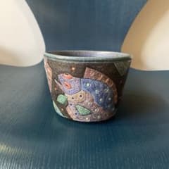 志村 観行＊海座工房＊魚文 ヒラメ フリーカップ - メルカリ