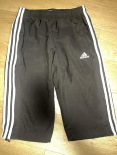 adidas ハーフパンツ ブラック 3ストライプのサムネイル