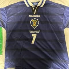 緑*茶様 98年サッカースコットランド代表 選手用ストック品 緑*茶様 98年サッカースコットランド代表 選手用ストック品 - メルカリ