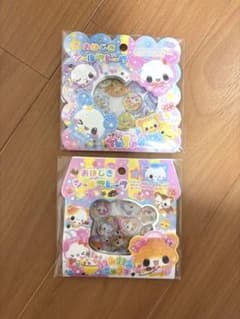 国内正規品　おはじきシール　平成キャラ　Twins ハムハムcafeのサムネイル