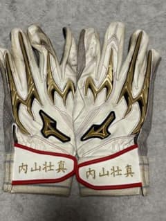 ミズノ バッティング手袋 内山選手使用のサムネイル