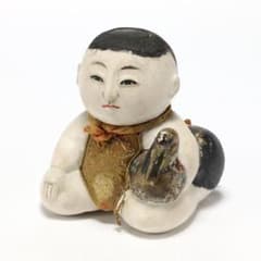 418B 江戸 御所人形 童子 人形 鶴 時代 高さ9㎝ 418B 江戸 御所人形 童子 人形 鶴 時代 高さ9㎝ - メルカリ