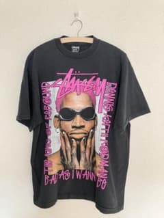 Stussy Dennis Rodman Tシャツ ロッドマン　L Stussy Dennis Rodman Tシャツ ロッドマン XL - メルカリ