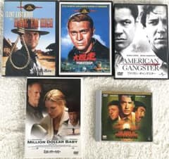 クリント・イーストウッド 男の名作洋画DVD5本セット 大脱走 ナバロン