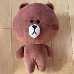 セーコーマート限定 LINEFRIENDS ブラウン ぬいぐるみ 非売品のサムネイル