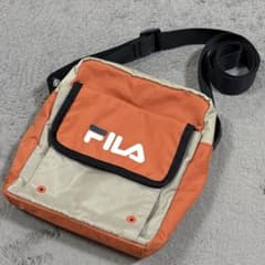 ◆FILA ショルダーバッグ オレンジ/ベージュ◆のサムネイル