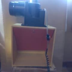 自作 塗装ブース 新品 シロッコファン使用 三菱VD08ZC2 卓上ミニサイズ