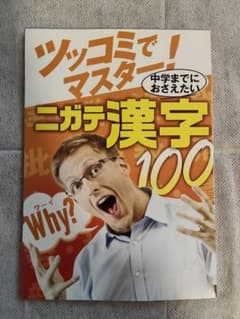 中学までにおさえたいニガテ漢字100のサムネイル
