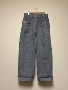 リネン和紙デッキトラウザーズ