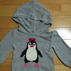 GAP フード付きニットワンピースのサムネイル