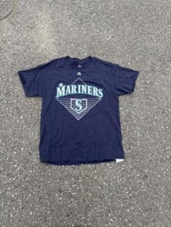 Majestic MLB シアトルマリナーズ Tシャツ ネイビー Mのサムネイル