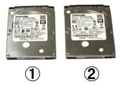 ☆ TOSHIBA 2.5インチ SATA HDD 500GB×２個のサムネイル