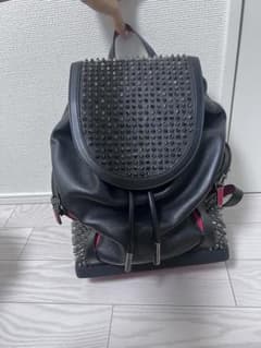 極美品!ChristianLouboutin パネトーネ バックパックリュック - メルカリ
