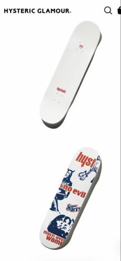 HYSTERIC GLAMOUR SUPER HYS スケートデッキ非売品 - メルカリ
