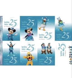 ディズニーファン 東京ディズニーシー25周年 5月号 付録 ポストカードのサムネイル