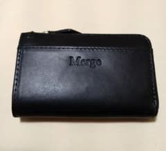 新品 Merge 栃木レザー コインケース 小銭入れ ブラック
