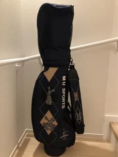M.U SPORTS /  MUスポーツ キャディバッグ　ブラックのサムネイル