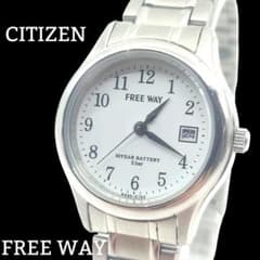 배터리 교체 상태좋음 시티즌 CITIZEN FREE WAY 시계
