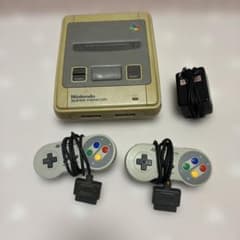 任天堂 スーパーファミコン 本体 コントローラー2個付き・ACアダプター付きのサムネイル