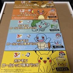 サントリー × ポケモン ロールトップ 保冷バッグ 5個のサムネイル