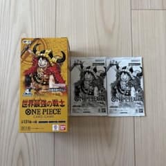 s*t様 ワンピースカード 世界最強の戦士 OP-17 テープカット済み1BOXのサムネイル