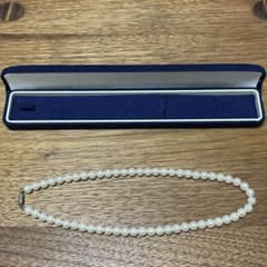 【上品レトロ】フェイクパールネックレス 40cm 気軽に普段使い◎ 冠婚葬祭にものサムネイル