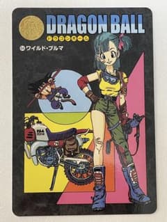 ドラゴンボール ビジュアルアドベンチャー　ワイルド・ブルマ #64 PSA8 ドラゴンボール カードダス ビジュアルアドベンチャー 64 ワイルド