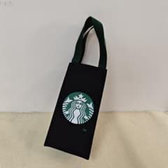 スターバックス 水筒 ペットボトル トートバッグ 黒 ミニバッグのサムネイル