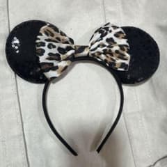 ヒョウ柄カチューシャのサムネイル