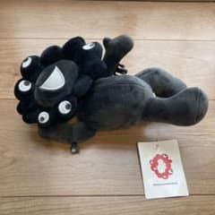 黒ミャクミャクくじ 3等 寝そべり ぬいぐるみ ブラック オフィシャル