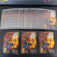 絶版 紅蓮の皇帝 スリーブ 50枚 テオ•テスカトル デュエルマスターズ 公式スリーブ 紅蓮の「覇」ver. 40枚 絶版 - メルカリ