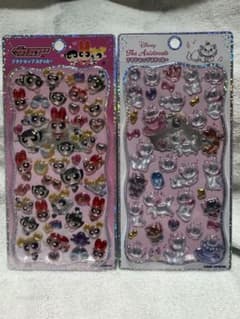 （正規品）プチドロップステッカー　パワーパフガールズ　マリーちゃん　２枚セットのサムネイル