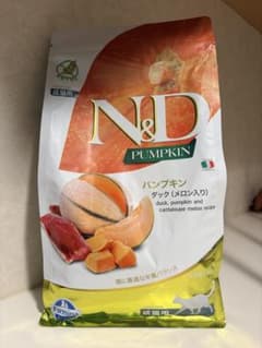 N&D パンプキン ダック 成猫用 1.5kg - メルカリ