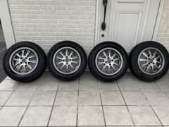 「杉枝様専用」15インチ 5.5J 4穴 PCD100 ホイール&タイヤのサムネイル