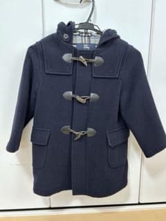 バーバリー Burberry ダッフルコート ネイビー 120A 120cmのサムネイル