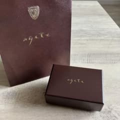 【美品】空箱と紙袋のセット／ageteのサムネイル