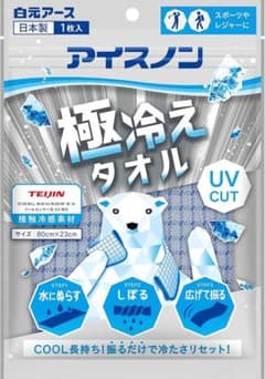 白元アース アイスノン 極冷えタオル　10個