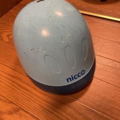 nicco 子ども用ヘルメット 青のサムネイル