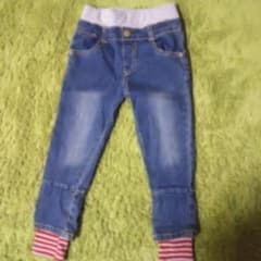 120㌢　子供　デニムズボンのサムネイル