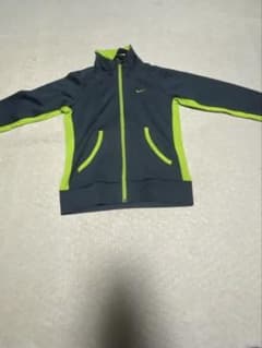 Nike フルジップジャケット レディースMサイズ グレー/ライムのサムネイル